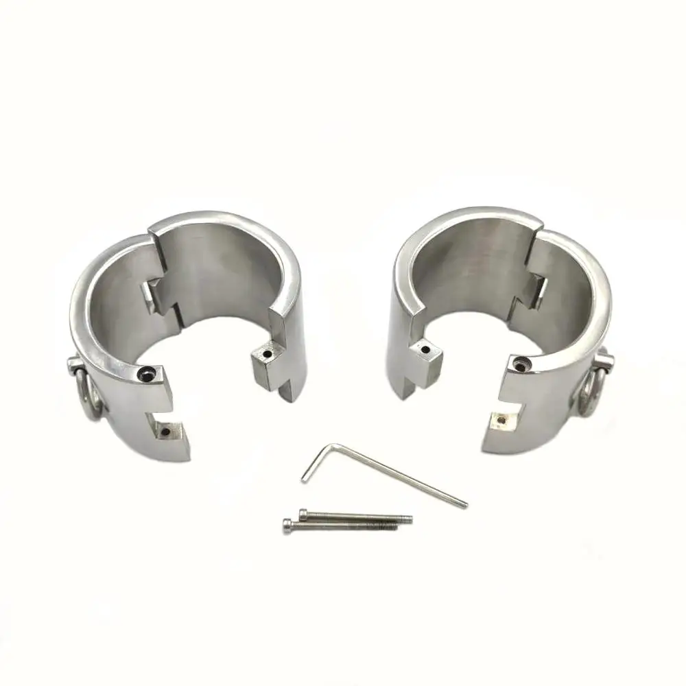Black emperor adult sex bondage product sexy toys for couple high quality stainless steel handcuffs adult medical sex toys 5