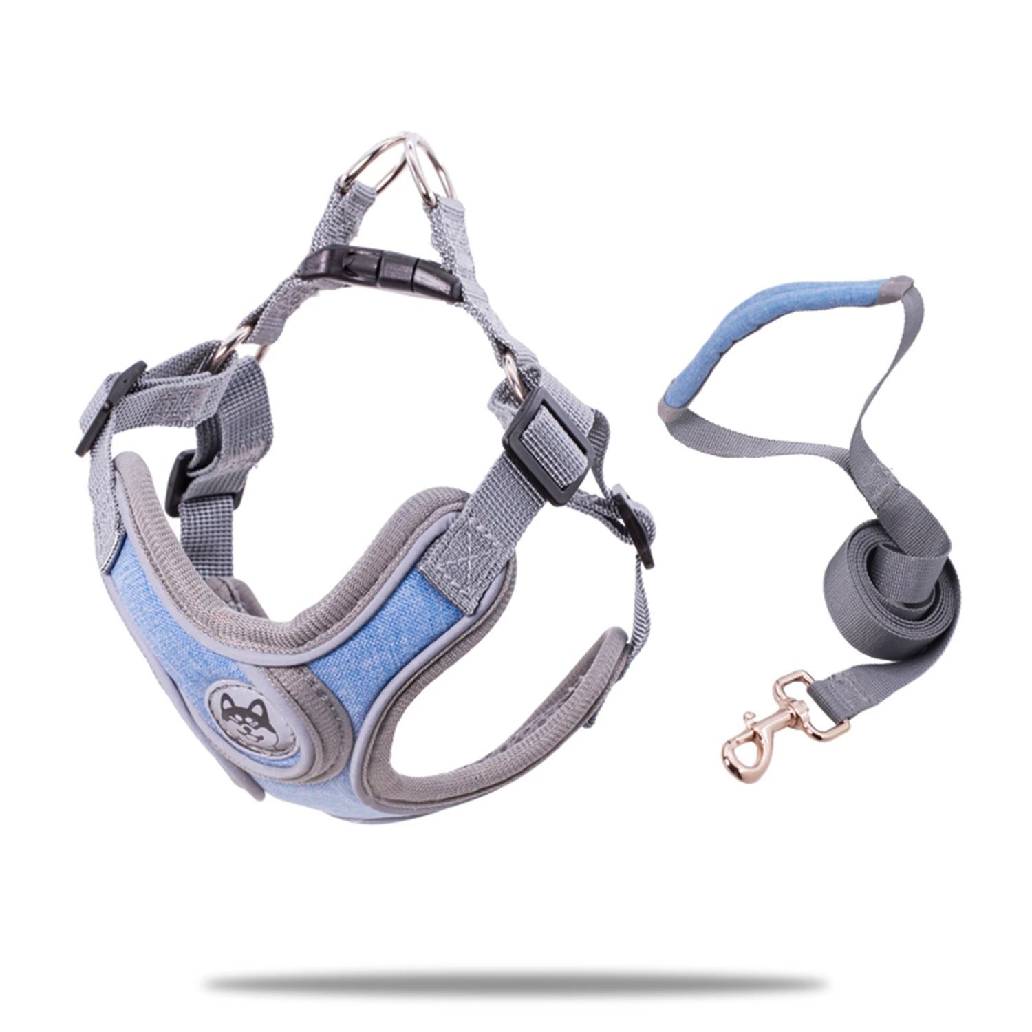 MIDG любимчика X Тип собак Светоотражающая тренировочная жгут легко Управление для