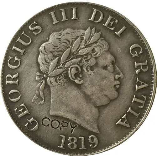 1817-1820 4 монеты Соединенные монеты Королевства копия