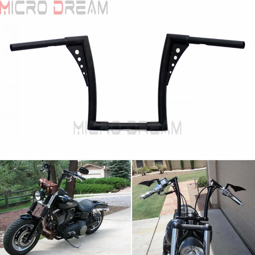 Пользовательские мотоциклетные 1" подъемные Рули 1-1/4" Ape вешалка " бар подъемная ручка для Harley Softail FLST FXST Sportster XL Bobber