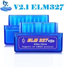 V2.1 elm 327 bluetooth obd2 interface de diagnóstico elm327 obd2 elm 327 scanner código 4 pces/7 pces carro ferramenta desmontagem painel porta clipe