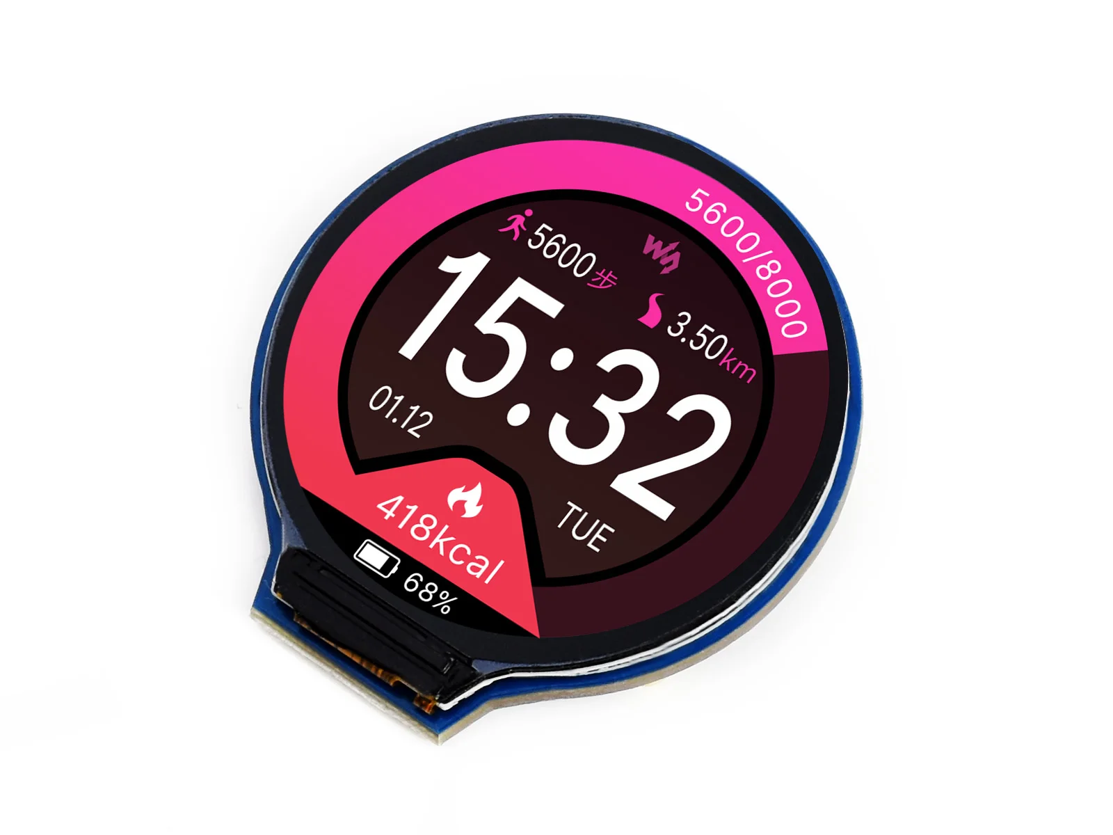 watch lcd display module free sample