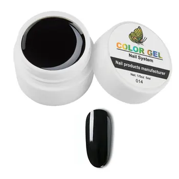 

Limegirl Soak off UV &LED Paint Gel Varnish 5 ml Pure Colors Solid LED/UV Painting Gel For Nail Design Gel nail Hybird varnish