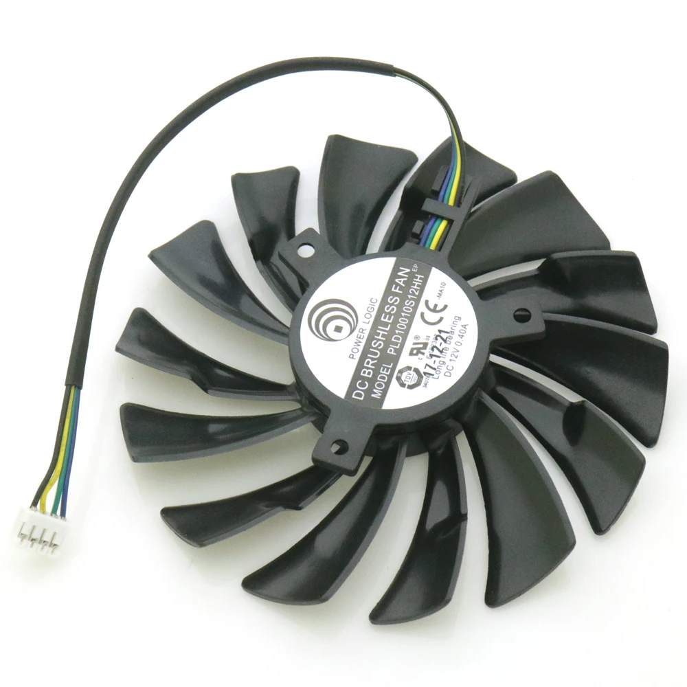 PLD10010S12HH PLD09210S12HH 12 В 0.40A 4Pin для MSI GTX1060 GTX1070 AERO ITX Видеокарта кулер охлаждающий вентилятор
