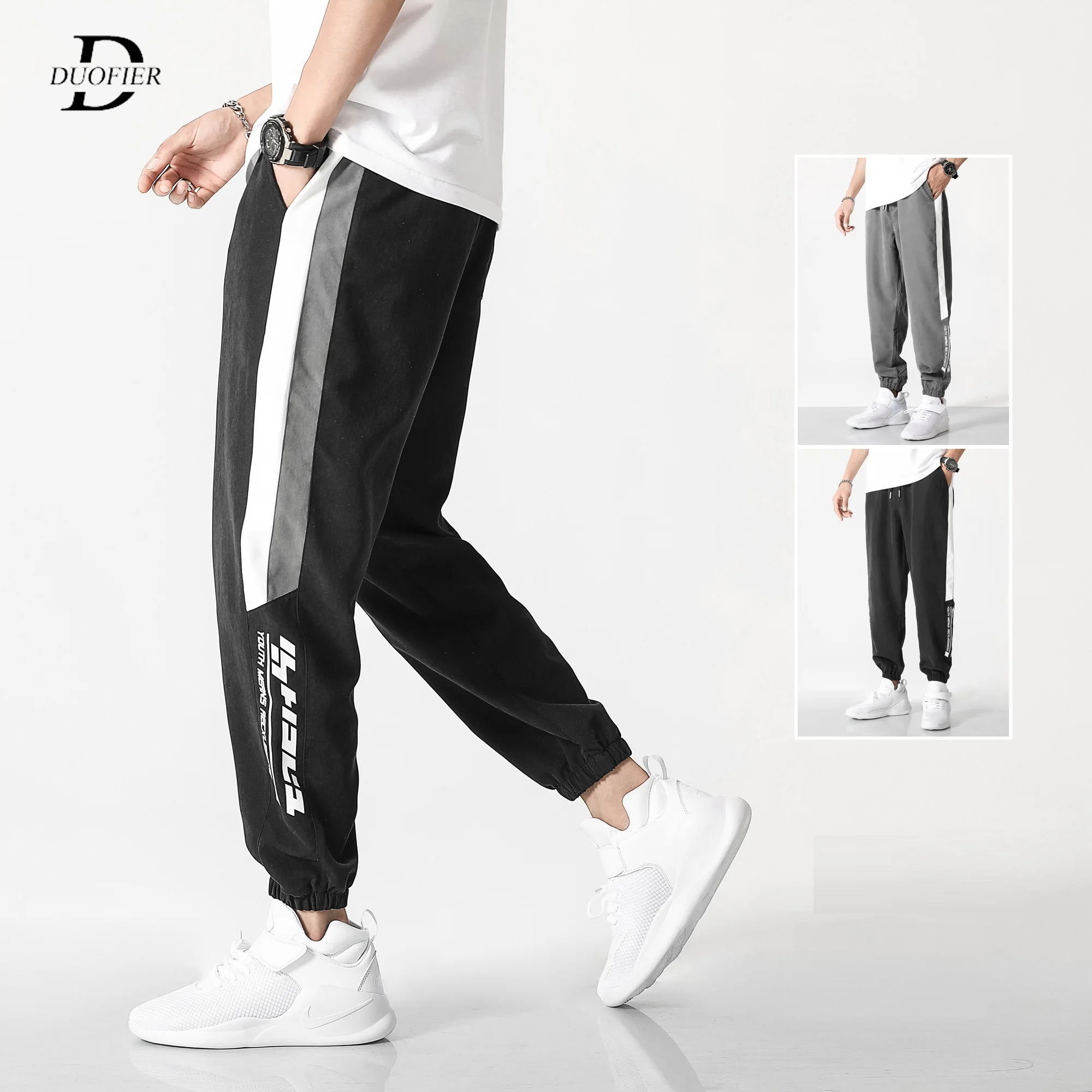 Joggers Men Pants Hip Hop Men Sportswear Track Pants Loose Gyms
