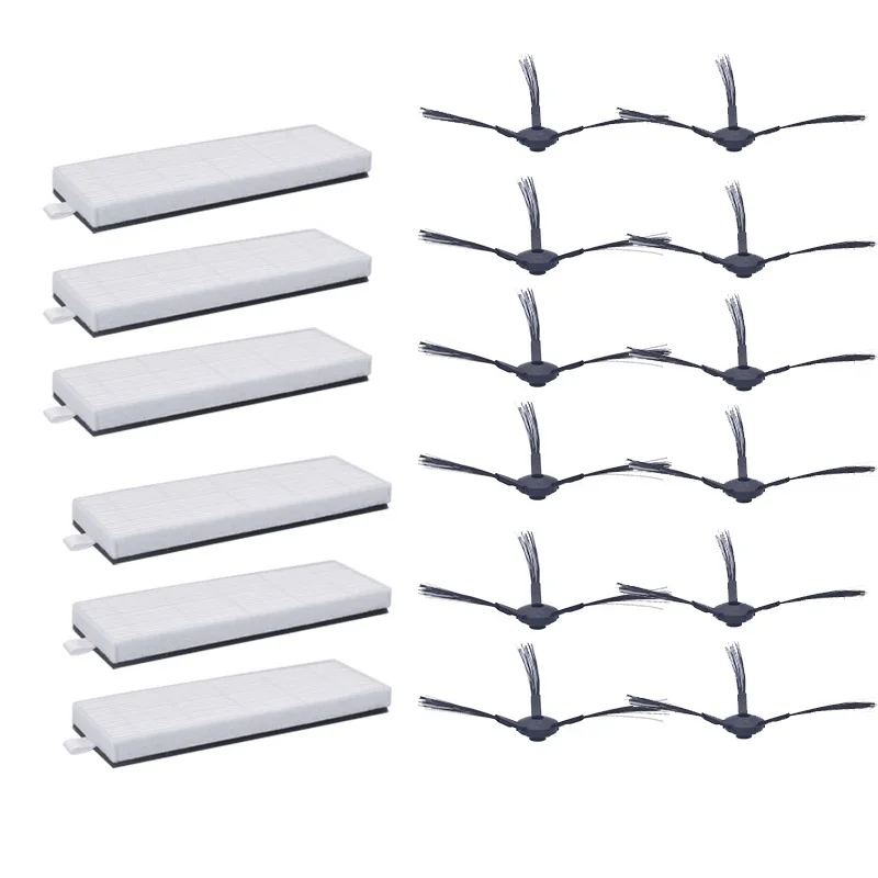 

Side Brush + Hepa Dust Filter for Ilife A6 / X620 / X623 / X660 Parts for Robot Vacuum Cleaner Accessories 2