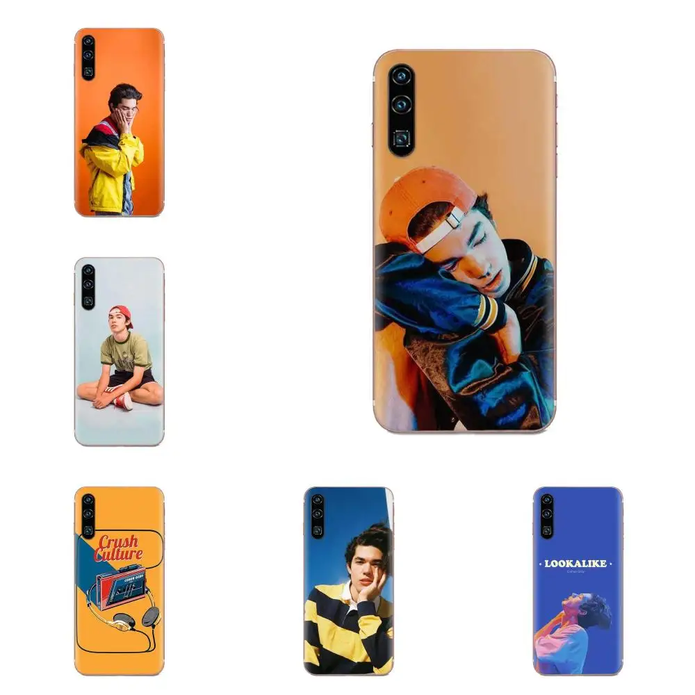 Чехлы для Galaxy Note 10 A10E A10S A20S A30S A40S A50S A6S A70S A730 A8S M10S M30S Lite Plus ультратонкие темно