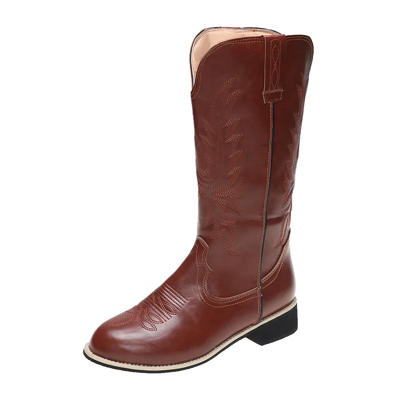 2021 Fashion Pointed Toe Western Cowboy 