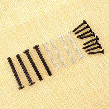 

Pickup Screws Pickup Screws Pickup Screw Kit Set Humbucker W/Spring Accessories Black Electric Guitar Ring+Mounting