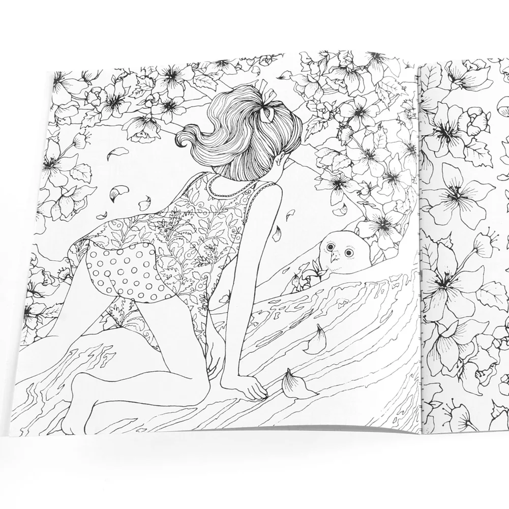 Lost Ocean Drawing Coloring Book Graffiti Books Adult Painting Children New LX9A