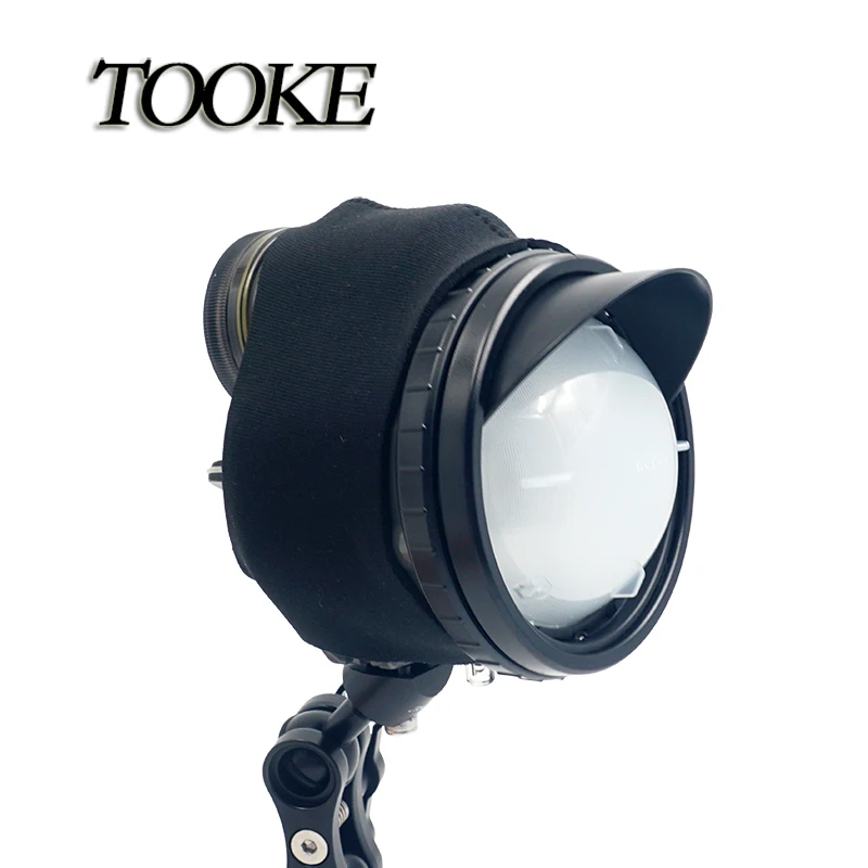 Neoprene Jacket Cover Protector for Scuba Dive Underwater Inon Z330 Z240 Strobe Light Flash Diving 1