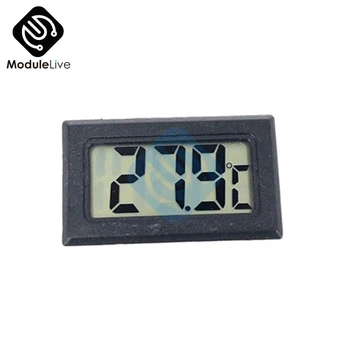 

Black Digital LCD Embedded Electronic Thermometer for Freezer Cooler Temperature Convenient For Fridge Refrigerator Incubator