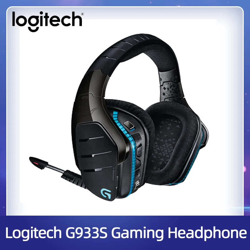 Logitech G933/g933s Wireless Headset 7.1 Surround Sound Dts Headphone Customizable Rgb Compatible With Pc Mobile Phone - & Headphones - AliExpress