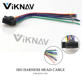 

Wiring Connector Cable Car ISO Harness Head Cable for SONY CDX- Stereo Radio Wire Adapter Plug 15-010