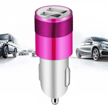 

Car Charger Dual USB Cigarette Lighter 12/24V Mobile Phone Charger
