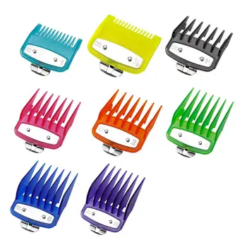 

8 Pcs/set Electric Clippers Caliper Limit Comb Oil Head Clipper Combs 667D