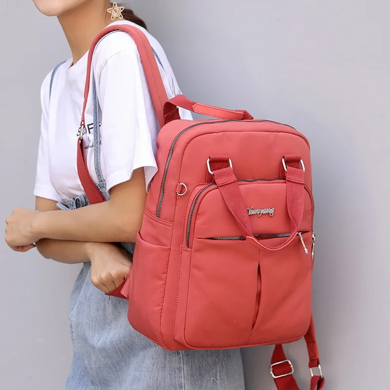 New Designer Backpacks Women Large Capacity Travel Bags Fashion Student School Backpacks Ladies Multi-pockets Backpacks