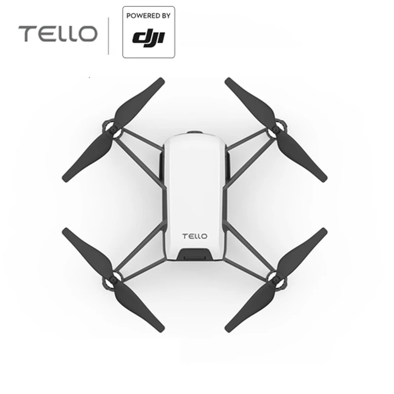 DJI Tello DJI Tello мини-Дрон 720P HD камера передачи приложение дистанционное управление складная игрушка плоскость FPV RC Квадрокоптер с EZ снимками - Цвет: DJI Tello
