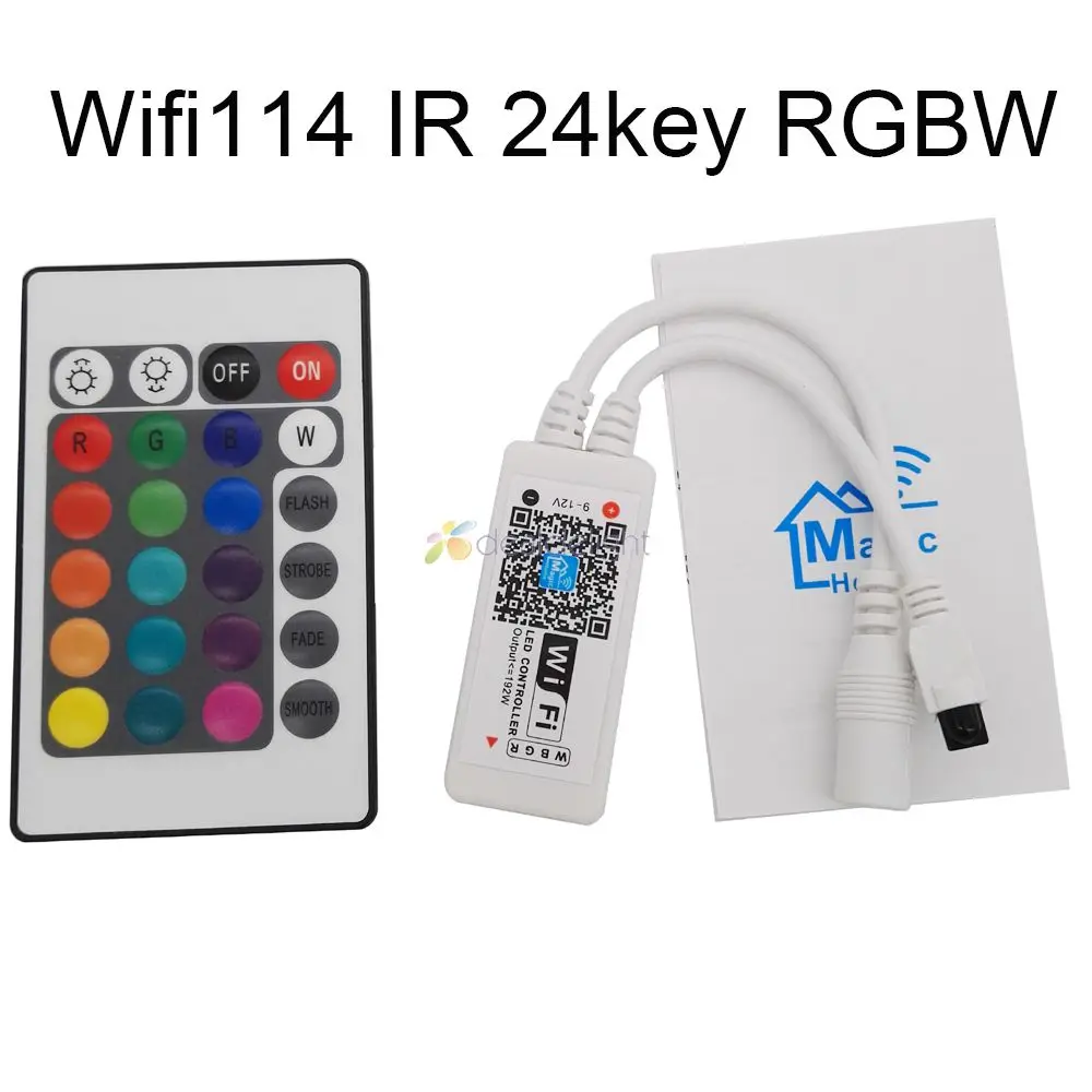 Magic Home Bluetooth WiFi светодиодный контроллер IR RF 5 в 12 В 24 В для WS2811 WS2812B SK6812 одноцветная RGB RGBW RGBCCT Светодиодная лента