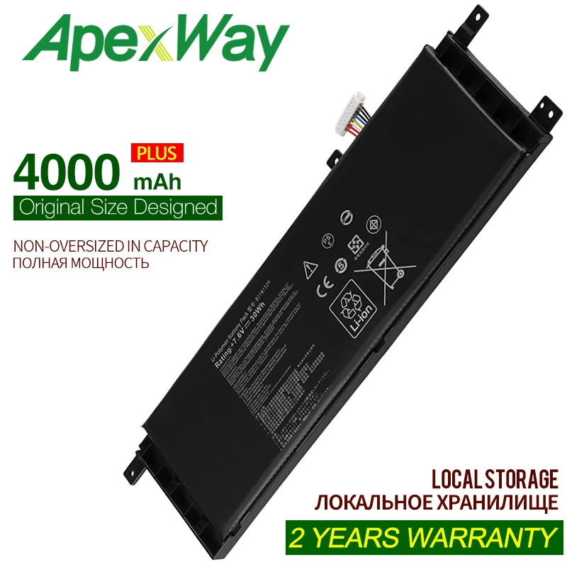 Корея B21N1329 сотовый телефон аккумулятор для ноутбука ASUS D553M F453 F453MA F553M P553 P553MA X453 X453MA