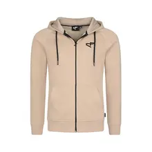 Мужская повседневная хлопковая куртка на молнии с капюшоном для бега и занятий фитнесом в новом стиле на весну и осень