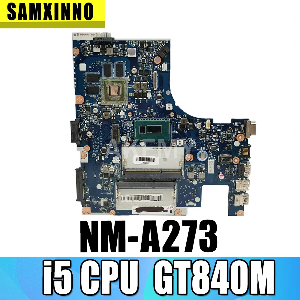 ACLUA/ACLUB NM A273 материнская плата для Lenovo Z50 70 G50 70M ноутбука CPU i5 4210U GT840M 2G 100% ТЕСТ