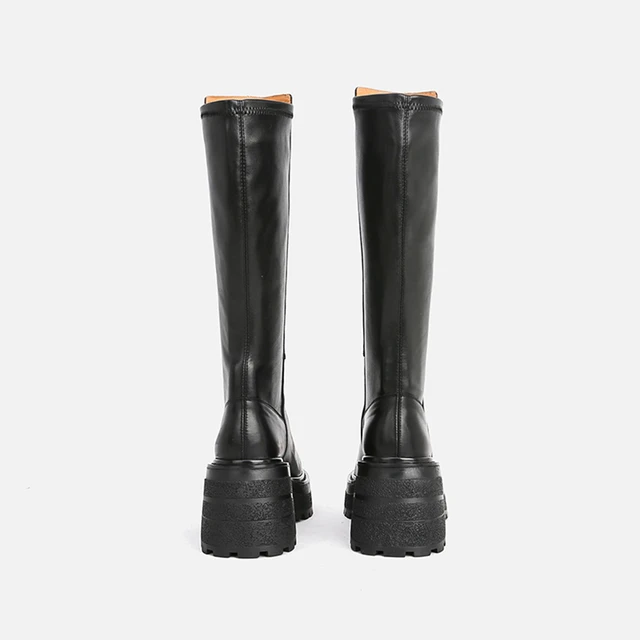 Botas Altas Planas Mujer Montar Caballo - Botas - AliExpress