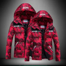 Зимняя мужская камуфляжная куртка, повседневная мужская куртка и куртка, плотное пальто Parker, мужская куртка, большой размер, S-8XL, мужская одежда