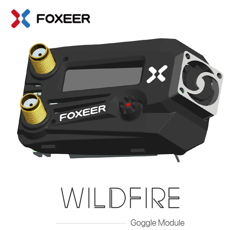 

Foxeer Wildfire 5.8G Goggle Dual Receiver Module for Fatshark Dominator All Series V1 V2 HD3 Attitude V3 V4 FPV Goggles RC Drone