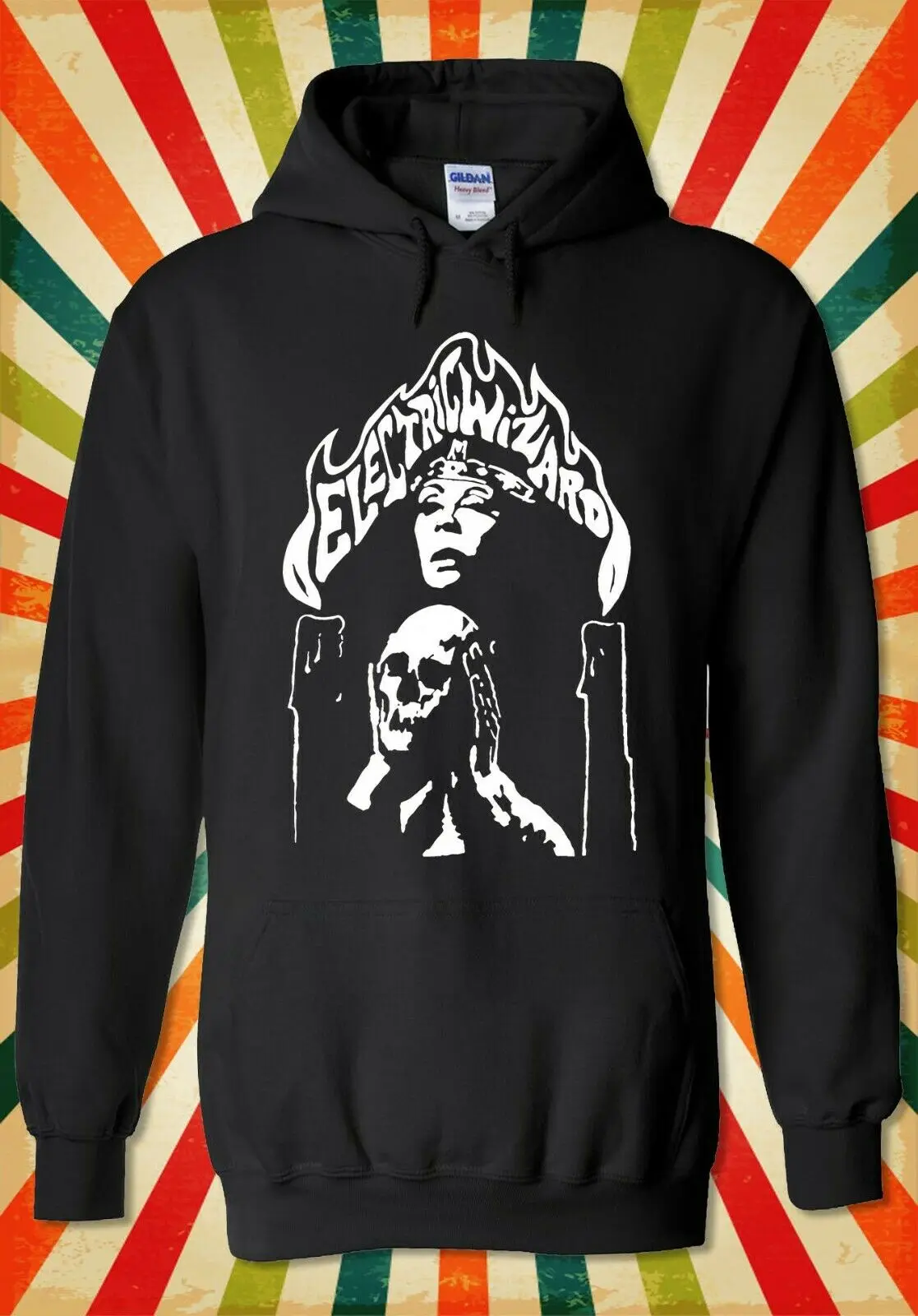 Electric Wizard Metal Rock Band крутая Мужская толстовка унисекс 2208