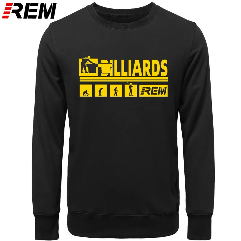 Худи REM, бренд evolution billiards, хлопковые мужские повседневные топы с длинным рукавом для мальчиков, Модные Толстовки, Толстовки