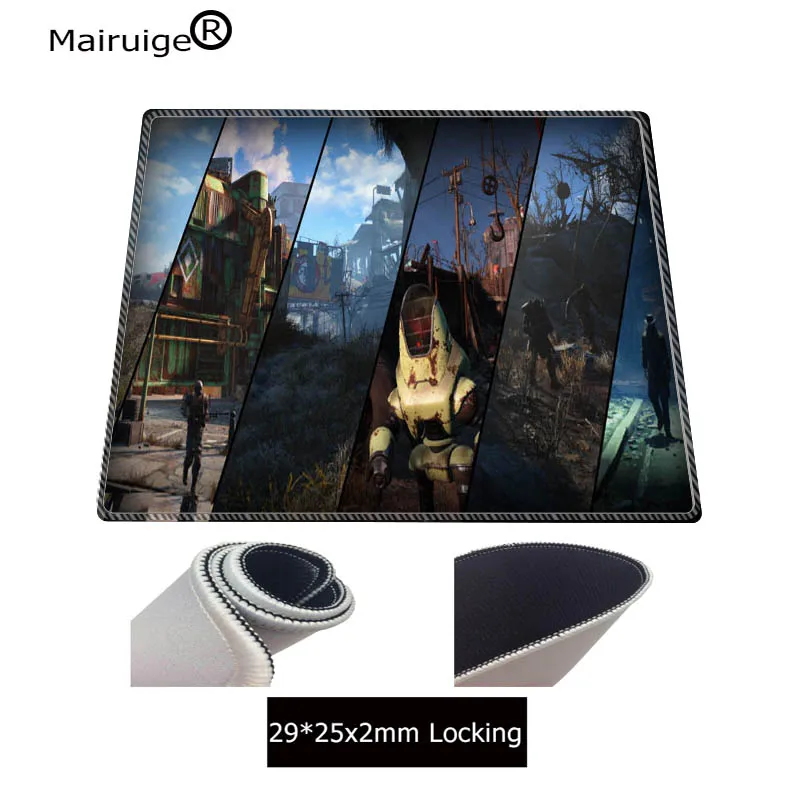  Fallout Large Size mouse pad Anti-slip Natural Rubber PC Computer Gaming mousepad Desk Mat for LOL 