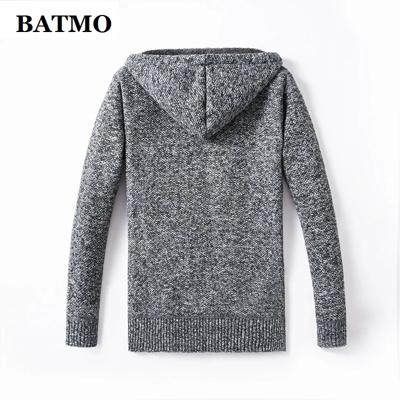 BATMO Новое поступление осенние высококачественные мужские свитера с капюшоном, мужские свитшоты, большие размеры 9802