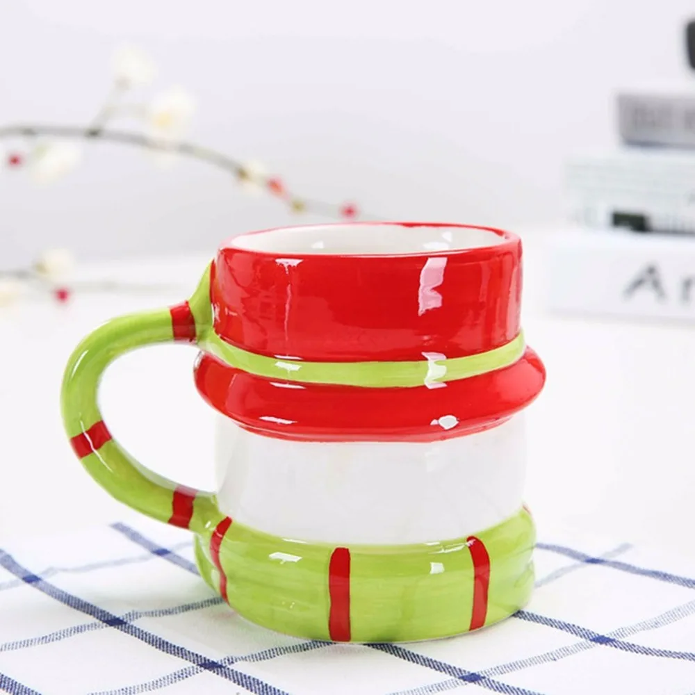 Christmas Ceramics Mug Cup Lovely 3D Animal Shape Milk Coffee Cup Innovative Cartoon Pattern Cup without 1 Christmas Ceramics Mug Cup Lovely 3D Animal Shape Milk Coffee Cup Innovative Cartoon Pattern Cup without 4