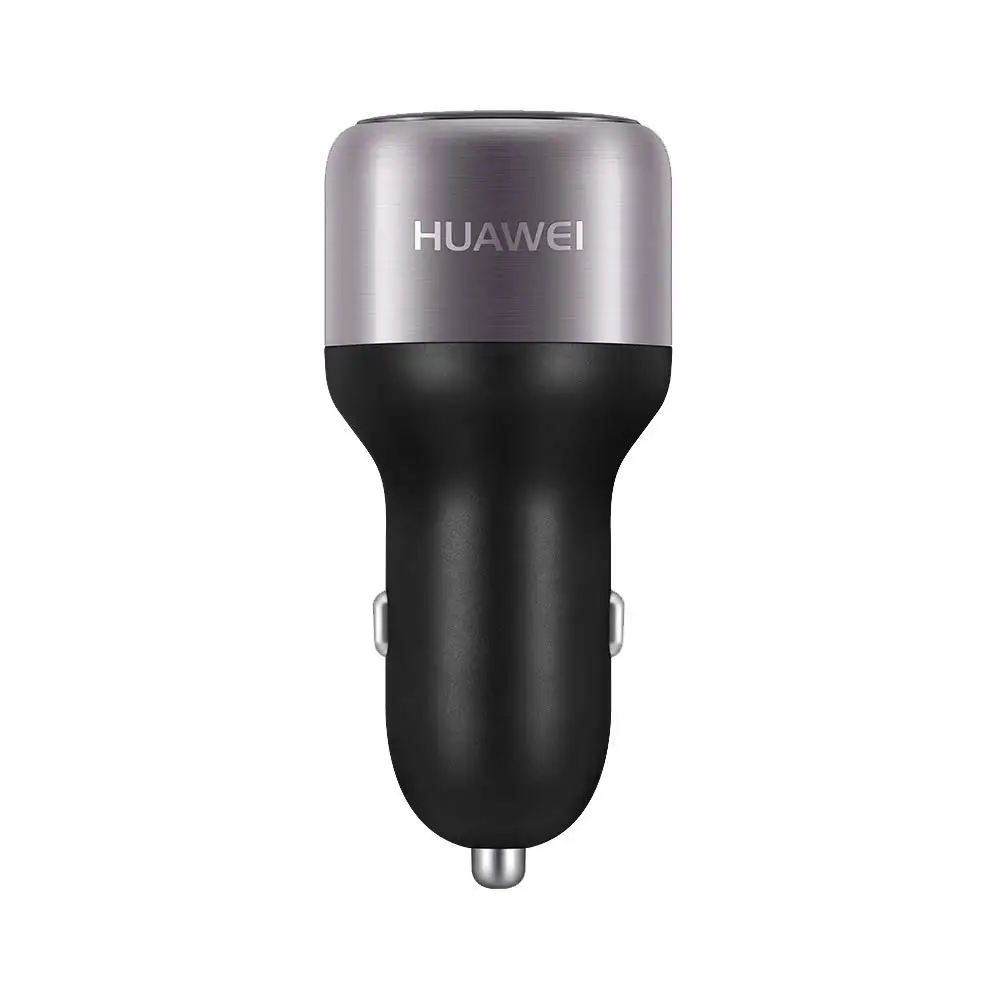 Автомобильное зарядное устройство huawei с двумя портами USB, 9 В/2 А, 5 В/2 А, 5 В/1 А, быстрое зарядное устройство 2,0 для mate 20 pro, p20 pro, Note 9, p10 - Тип штекера: no cable