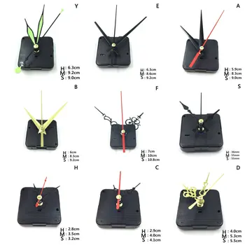 

1 Set Silent Large Wall Clock Quartz Clock Movement Mechanism DIY Repair Parts Watch Wall Clock Movement With Hands Nov#1