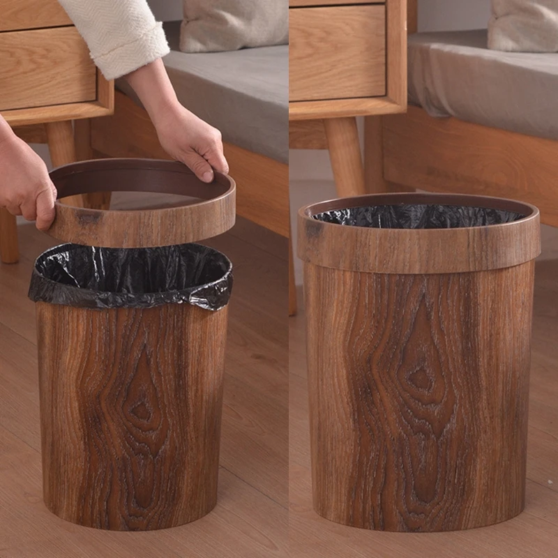 https://ae01.alicdn.com/kf/H9303287c1d374eacbf95164d8fe225b7X/Small-Wood-Color-Trash-Can-Wastebasket-Rustic-Round-Garbage-Container-Bin-for-Bathroom-Bedroom-Kitchen-Home.jpg