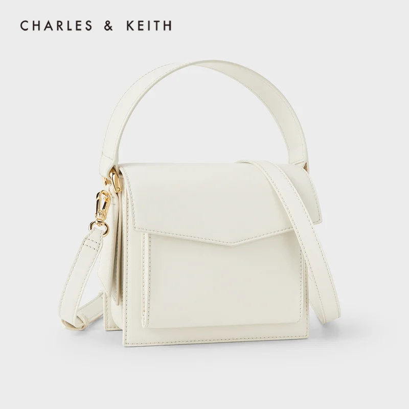 CHARLES＆KEITH Новинка на Весну и Лето2020 CK2 80270553Женская Cумка плечо с Откидной крышкой