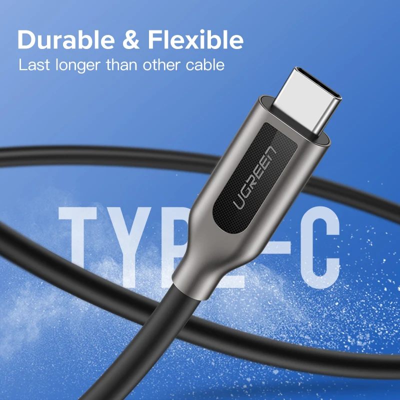 Кабель Ugreen PD 60 USB C к 3 1 для Samsung Galaxy S10 S9 3A кабель быстрой зарядки и передачи данных