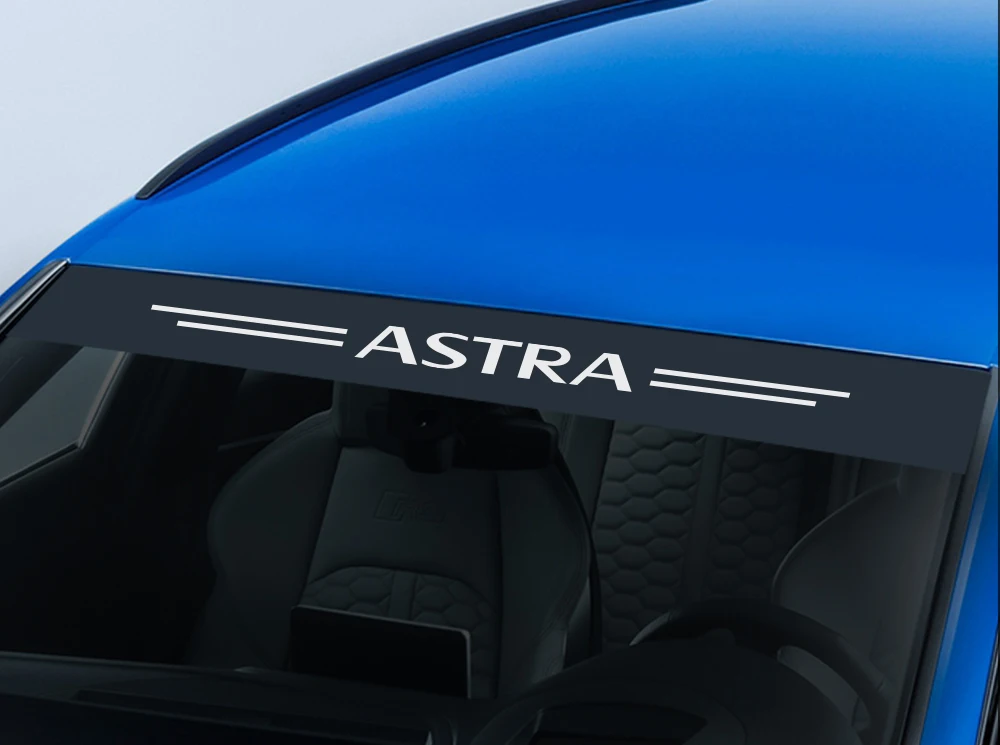 Car Reflective Decals Front Windshield Auto Stickers For Opel OPC Astra J H G K Insignia Corsa D B E Mokka Vectra B Accessories (1)