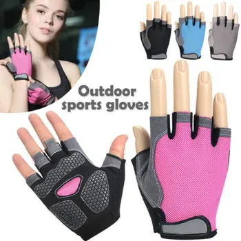 Faroot-guantes de GEL de medio dedo para ciclismo, para bicicleta de montaña o carretera, sin dedos, 2019