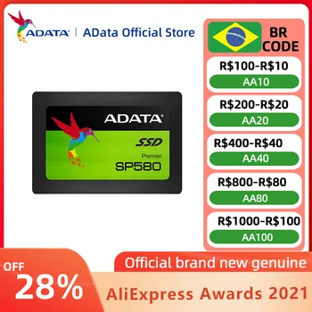 ADATA SP580 SSD 120GB 240GB 960GB  2.5 Inch SATA III Solid State Disk Internal Memory Desktop Laptop Hard Disk PC 1