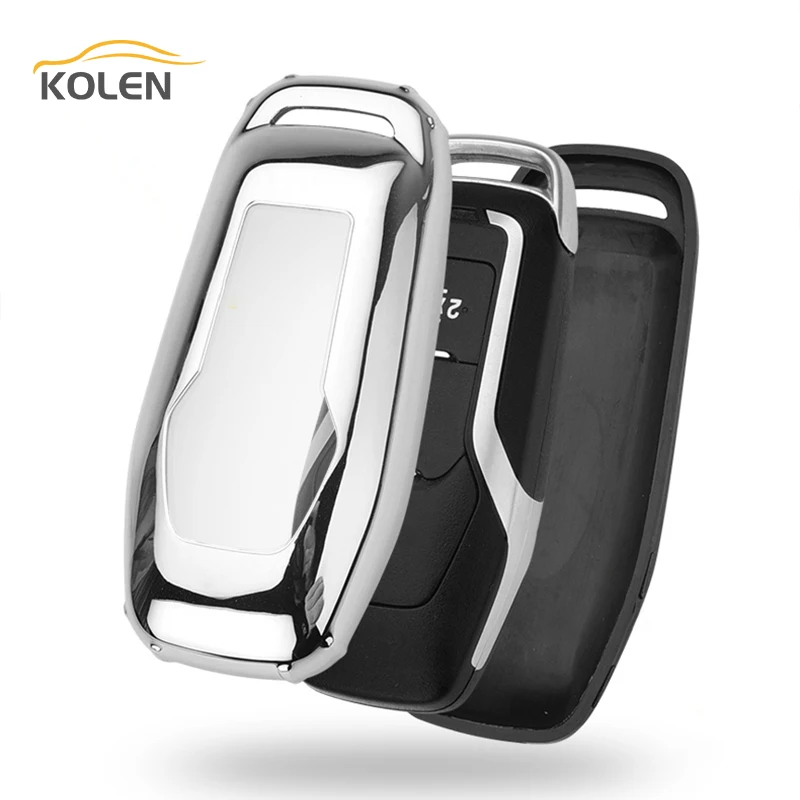 Soft TPU Car Remote Key Case Cover For Ford F-150 Mondeo Fusion Mustang Explorer Edge Galaxy Ranger Holder Shell Fob Accessories - H9303976954214a2b94f7dcde5416caf1K