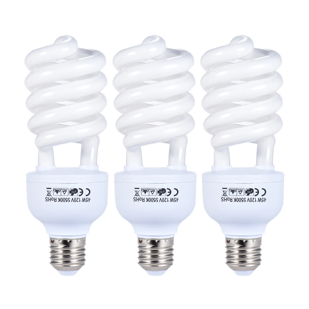 Комплект для освесветильник фотостудии Andoer подставка лампочка прозрачный белый