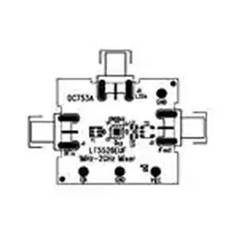

DC753A RF Development Tools LT5526EUF 1MHz-2GHz Mixer