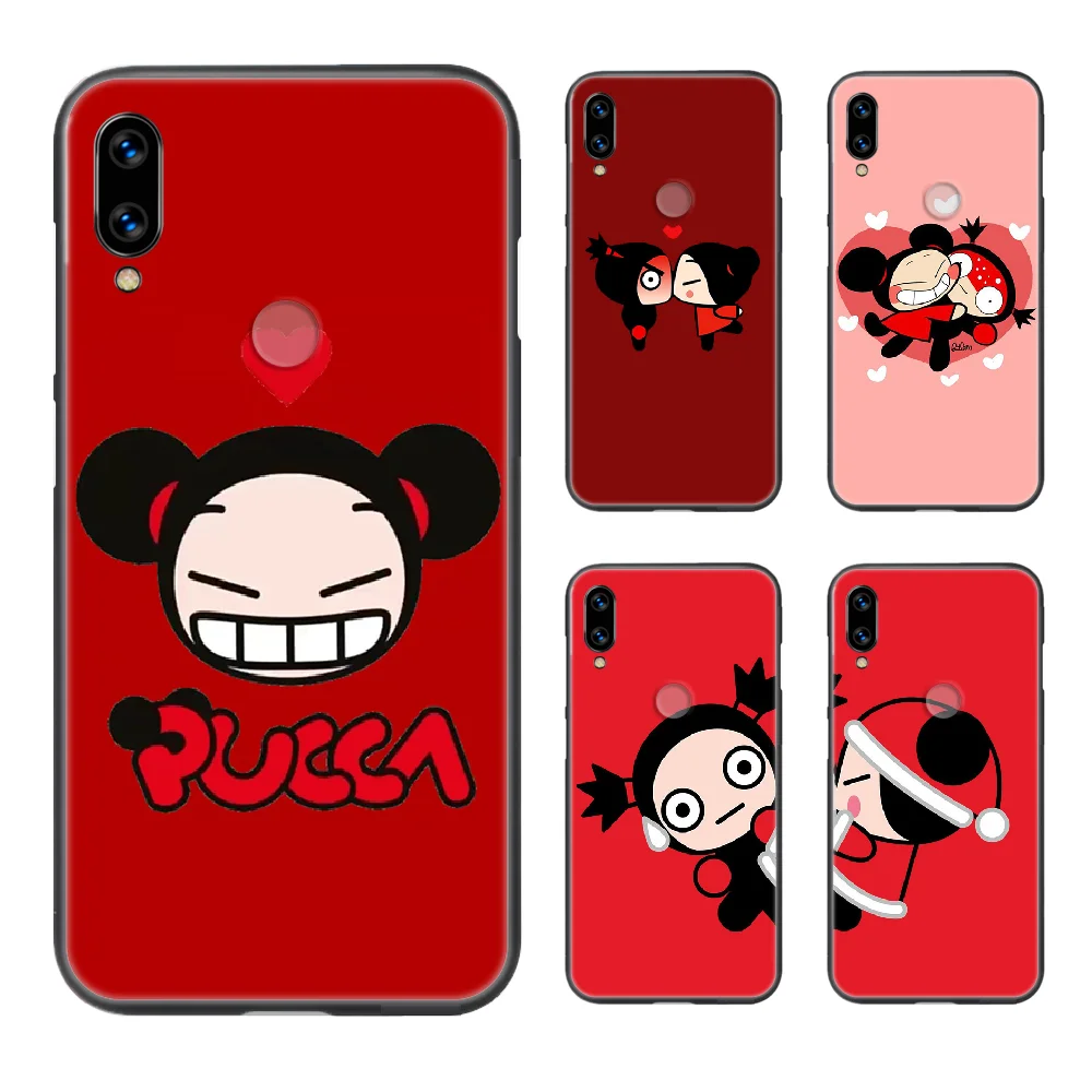 Чехол для телефона pucca с китайской куклой чехол XIAOMI Redmi 7a 8a S2 K20 NOTE 5 5a 6 7 8 8t 9 9s pro max