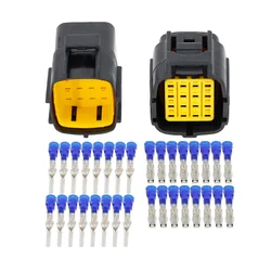 Durable Automotive Waterproof Electrical Wire Plug and Connector Set (1 set 16pin)