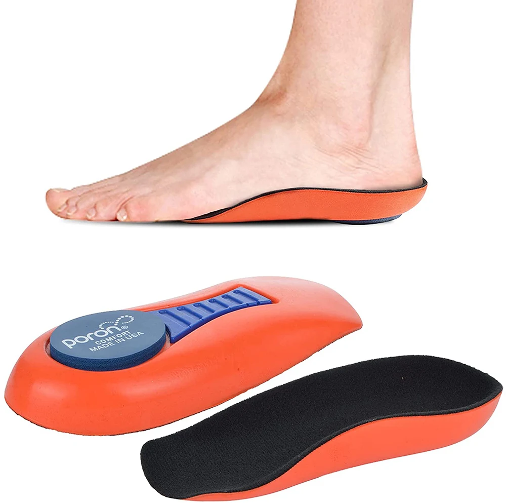 

Heel Cups for Heel Pain Plantar Fasciitis Comfort Insoles Heel Cup Orthotic Shoe Inserts for Flat Feet (W 6-11.5/ M 4.5-9.5)
