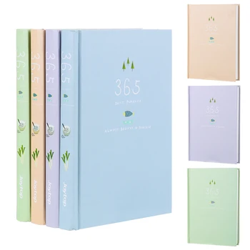 

Notebook 365 Planner Kawaii A5 Weekly Monthly Diary Planner Notepads Journals Stationery School Supplies Color Random