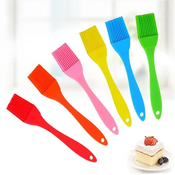 Food Silicone Brush Basting Brushes Barbecue Baking Bakeware Bread Cook Pastry Oil BBQ Bakeware Tool Home Kitchen Accessories